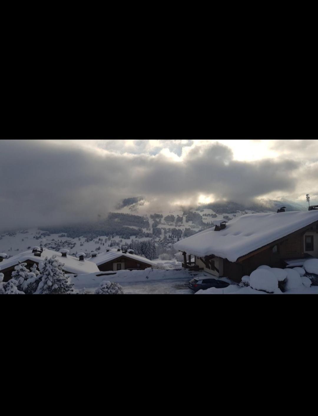 Studio Porte Du Mont Blanc Combloux Aux Pieds Des Pistes Extérieur photo