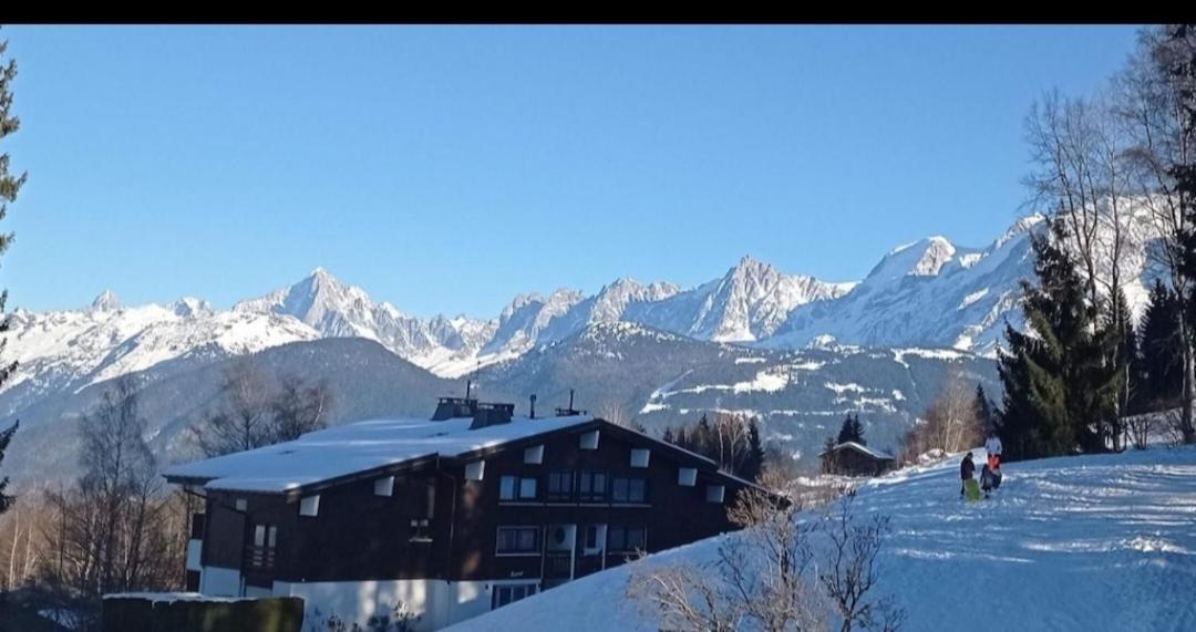 Studio Porte Du Mont Blanc Combloux Aux Pieds Des Pistes Extérieur photo