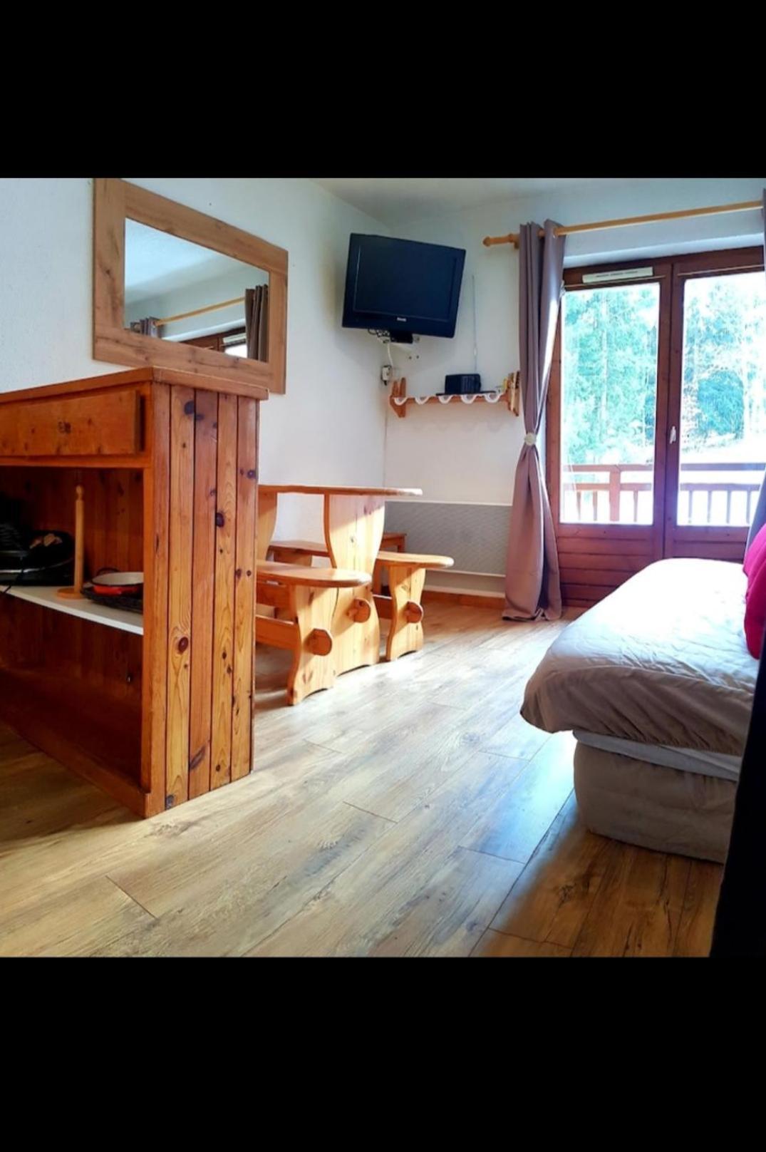 Studio Porte Du Mont Blanc Combloux Aux Pieds Des Pistes Extérieur photo
