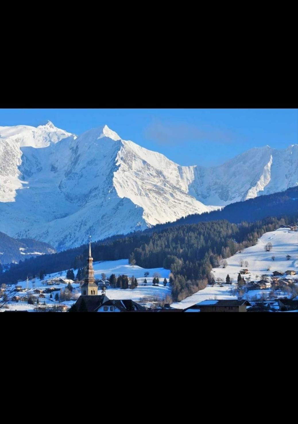 Studio Porte Du Mont Blanc Combloux Aux Pieds Des Pistes Extérieur photo